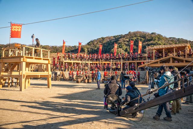 巨大セットで撮影！堤幸彦新作『真田十勇士』撮影現場ギャラリー（2枚目）