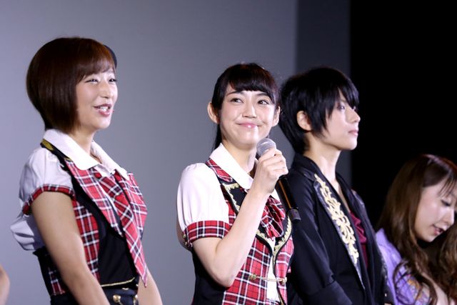 モモニンジャー山谷花純、劇中衣装で登場！『シンデレラゲーム』初日舞台あいさつフォトギャラリー（4枚目）