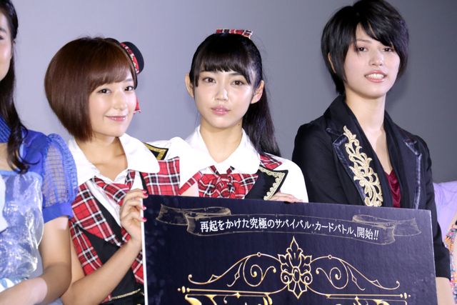 モモニンジャー山谷花純、劇中衣装で登場！『シンデレラゲーム』初日舞台あいさつフォトギャラリー（7枚目）