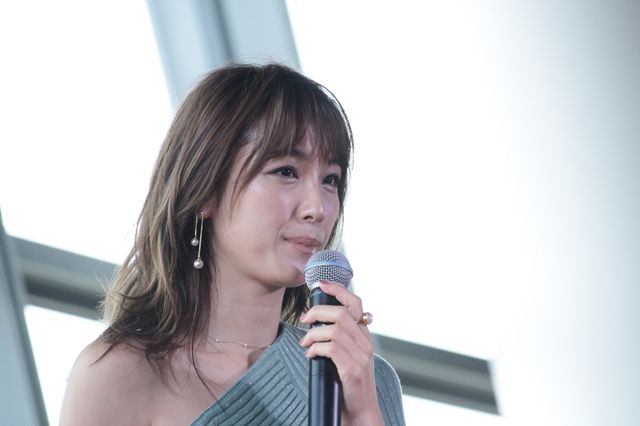 アイアンマン＆キャプテンアメリカに喜ぶ木下優樹菜「TOKYO SKYTREE（R） HEROES in the INFINITY SKY」（3枚目）