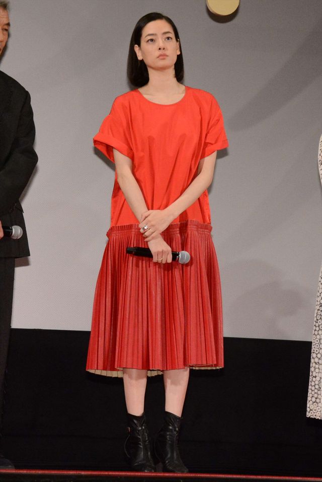 錦戸亮登壇『羊の木』完成披露に1,100人！木村文乃、松田龍平、優香らキャスト集合（8枚目）