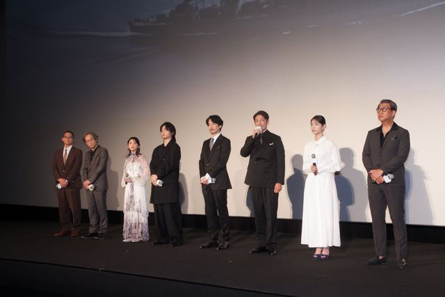 竹野内豊、玉木宏、奥平大兼、當真あみら『雪風 YUKIKAZE』初日舞台挨拶（15枚目）