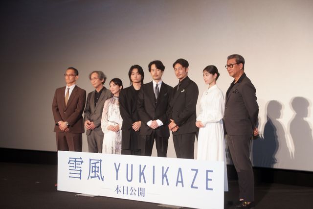 竹野内豊、玉木宏、奥平大兼、當真あみら『雪風 YUKIKAZE』初日舞台挨拶（20枚目）