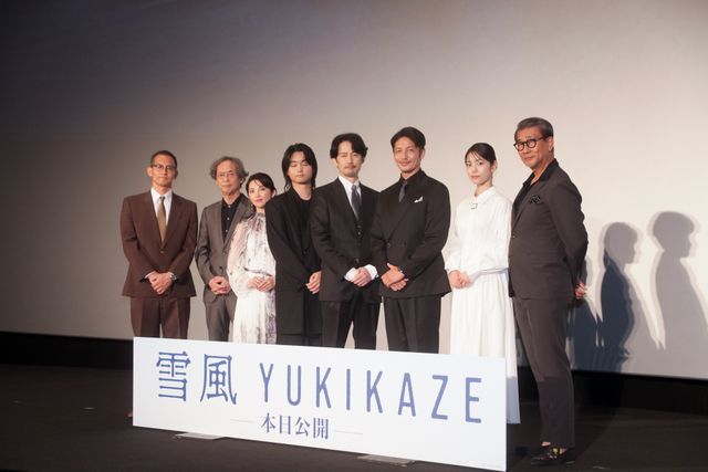 竹野内豊、玉木宏、奥平大兼、當真あみら『雪風 YUKIKAZE』初日舞台挨拶（21枚目）