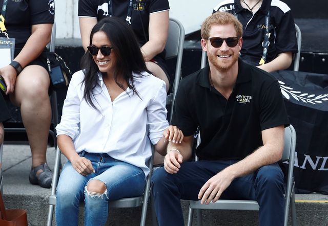 9月25日、英王室のヘンリー王子と交際中の米女優メーガン・マークルさんがカナダで開催された傷病兵らの国際スポーツイベントに初めてそろって姿を見せた