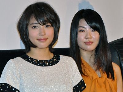 海外合作ならではの現場の雰囲気を振り返った広瀬アリスと福田麻由子（左より）