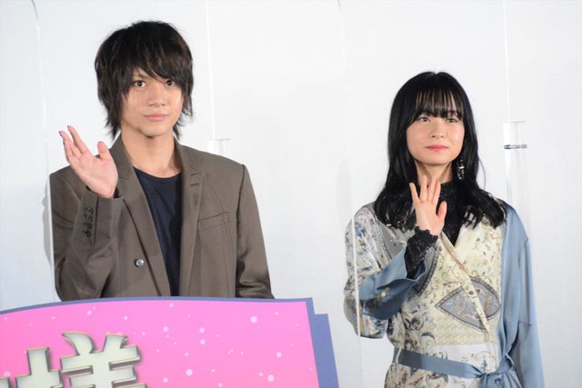 佐藤大樹、橋本環奈をCIAOちゅ～るに例えて褒めちぎる『小説の神様　君としか描けない物語』公開直前イベント（16枚目）