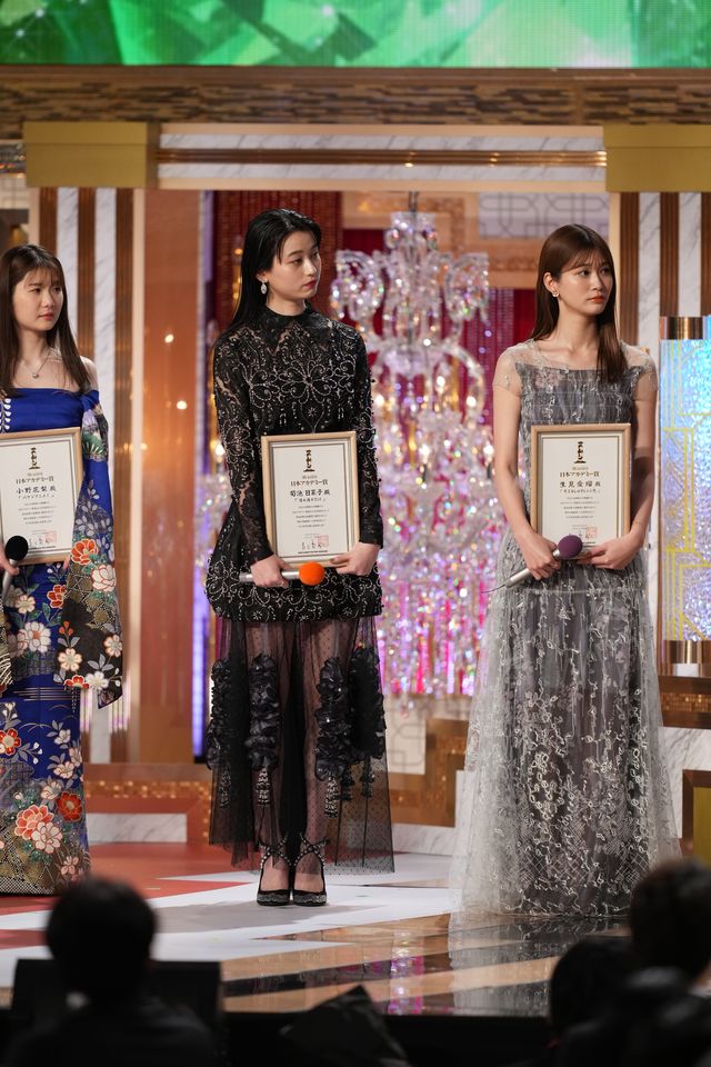 “めるる”生見愛瑠、レースのドレスで登場！新人俳優賞受賞者たち（9枚目）