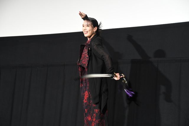 山本千尋、中国武術を披露！映画『THE WITCH／魔女　－増殖－』シン・シア来日ジャパンプレミア（13枚目）