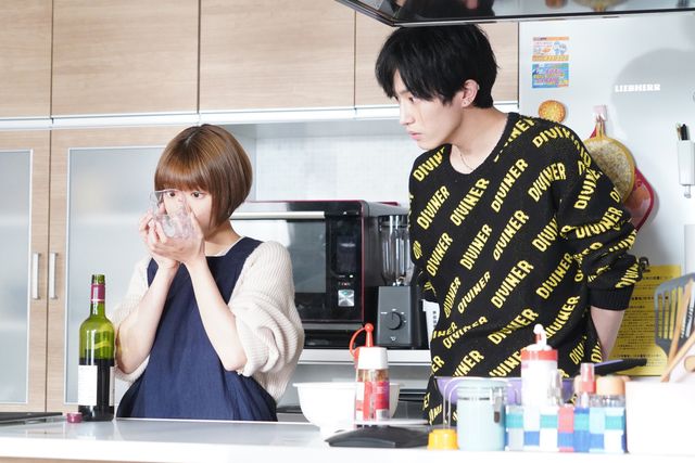 獅子王を見つめるイズミ…ドラマ「恋です！～ヤンキー君と白杖ガール～」最終回場面カット（3枚目）