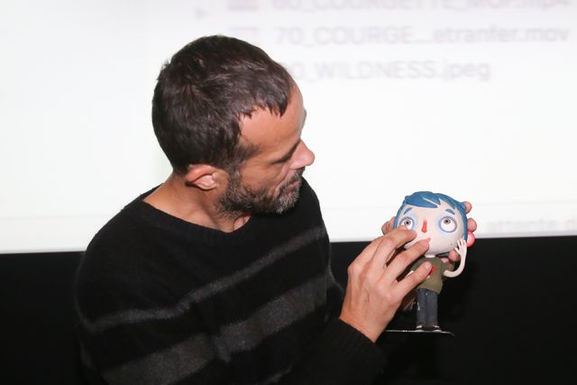 『ぼくの名前はズッキーニ』監督による特別授業の様子（2枚目）