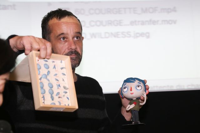 『ぼくの名前はズッキーニ』監督による特別授業の様子（13枚目）