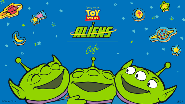 「トイ・ストーリー エイリアン」OH MY CAFEのメニューの一部（11枚目）