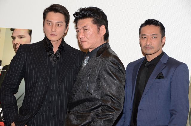 小沢仁志、山口祥行、本宮泰風らコワモテ俳優がかっこよすぎ！映画『ブラック・スキャンダル』イベントフォトギャラリー：フォトギャラリー