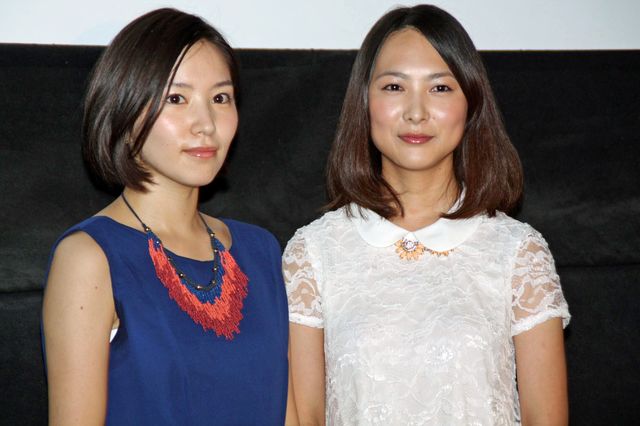 美人女優・谷村美月&徳永えり!映画『しもつかれガール』初日舞台あいさつフォトギャラリー
