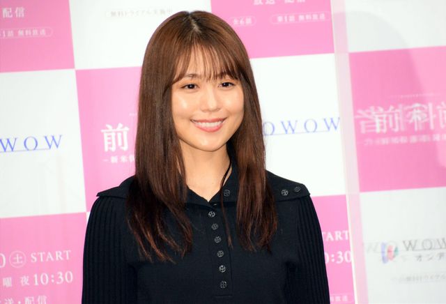 石橋静河の“新米時代”20歳の頃は？有村架純主演「WOWOWオリジナルドラマ　前科者 －新米保護司・阿川佳代－」完成報告会（5枚目）