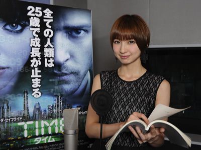 ハリウッド映画の日本語吹き替え声優に初挑戦する篠田麻里子