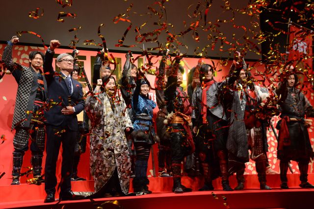 豪華キャスト勢ぞろい！映画『真田十勇士』クランクアップ報告会見フォトギャラリー（47枚目）