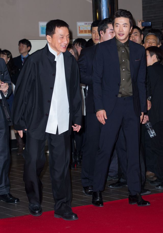 『ライジング・ドラゴン』クォン・サンウ、ジャッキー・チェンと仲良くレッドカーペットに登場！＜韓国JPICTURES＞（3枚目）