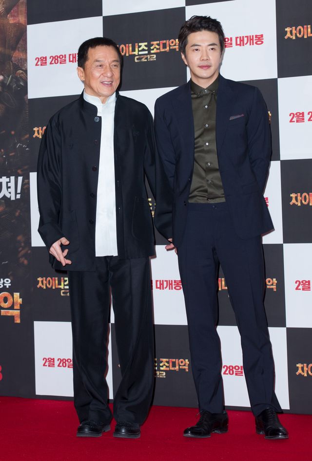 『ライジング・ドラゴン』クォン・サンウ、ジャッキー・チェンと仲良くレッドカーペットに登場！＜韓国JPICTURES＞（6枚目）