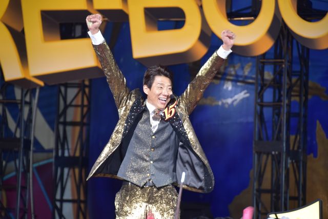 松岡修造が大暴れ！ユニバーサル・スタジオ・ジャパン15周年グランドオープン前夜祭ギャラリー（5枚目）
