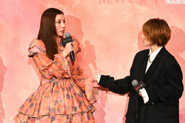 松岡茉優、仲里依紗、田中みな実、永作博美が美の競演「ダウンタイム」プレミア試写会（2枚目）