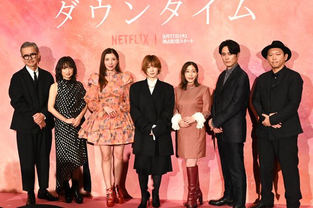 松岡茉優、仲里依紗、田中みな実、永作博美が美の競演「ダウンタイム」プレミア試写会（14枚目）