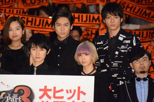 本郷奏多のリップサービスに会場沸く『闇金ウシジマくん Part3』舞台あいさつ　画像ギャラリー（12枚目）