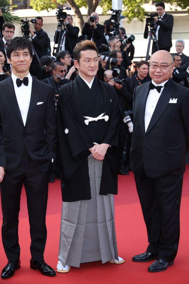 西島秀俊×加瀬亮×中村獅童×浅野忠信×大森南朋！北野武『首』キャストがカンヌレッドカーペット登場：フォトギャラリー