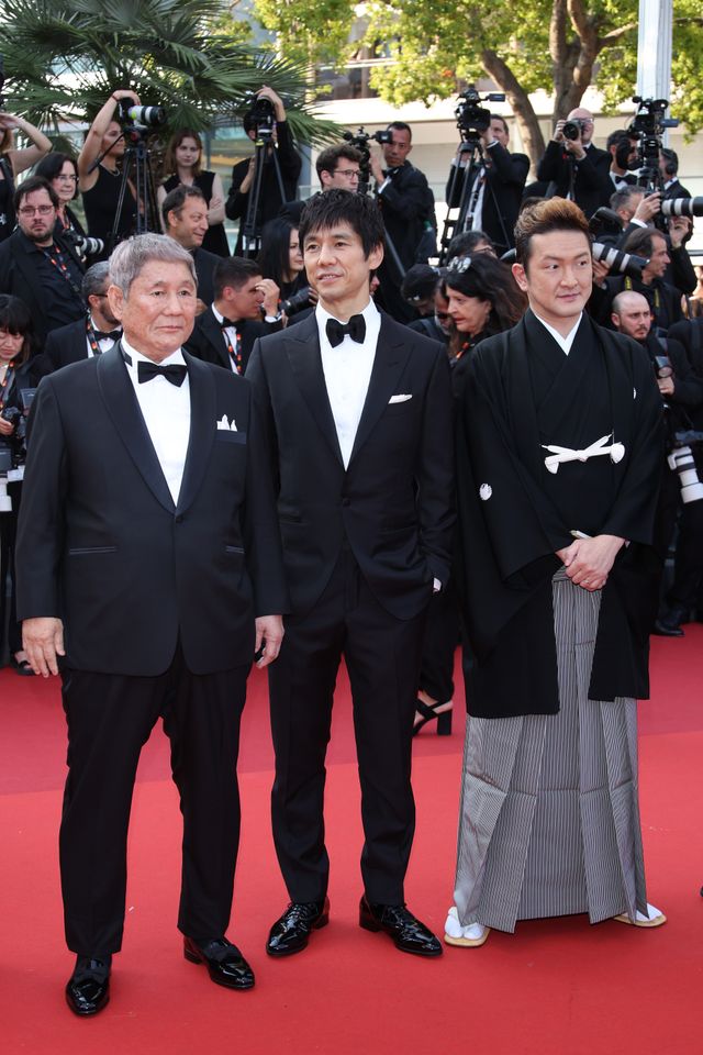西島秀俊×加瀬亮×中村獅童×浅野忠信×大森南朋！北野武『首』キャストがカンヌレッドカーペット登場（2枚目）