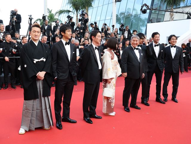 西島秀俊×加瀬亮×中村獅童×浅野忠信×大森南朋！北野武『首』キャストがカンヌレッドカーペット登場（5枚目）