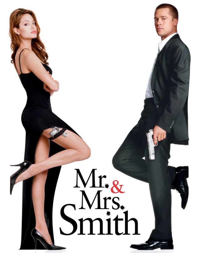映画『Mr.&Mrs.スミス』（2005）ポスタービジュアル