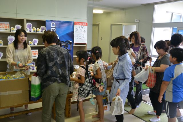 映画『怪盗グルーのミニオン危機一発』の3D特別試写会in気仙沼大島：フォトギャラリー