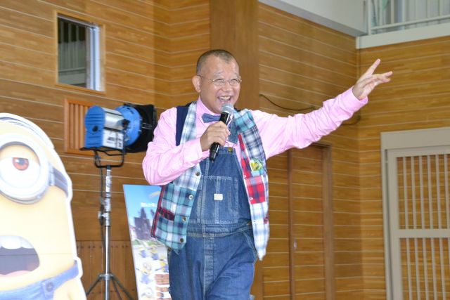 映画『怪盗グルーのミニオン危機一発』の3D特別試写会in気仙沼大島（5枚目）