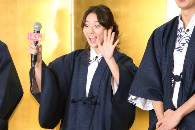 新婚ホヤホヤの木村文乃が浴衣で登場！映画『RANMARU　神の舌を持つ男』イベント ギャラリー（3枚目）