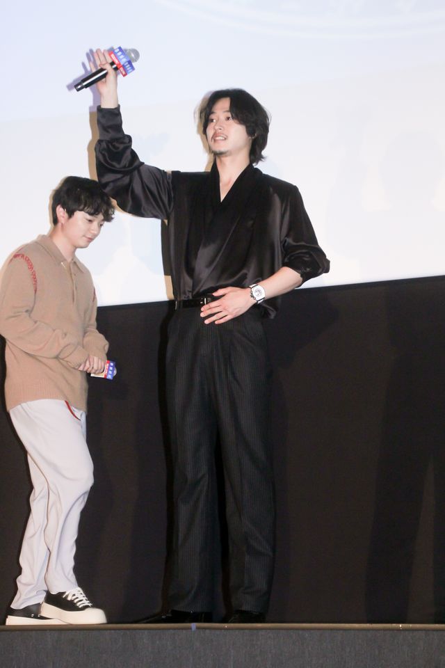 夢枕獏がサプライズで登場！山崎賢人、染谷将太、板垣李光人ら『陰陽師0』大ヒット御礼舞台あいさつ（7枚目）