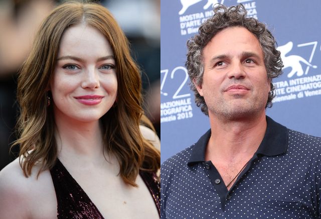 エマ・ストーンとマーク・ラファロ