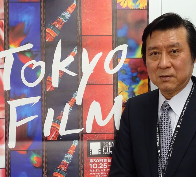 東京国際映画祭フェスティバル・ディレクターの久松猛朗氏