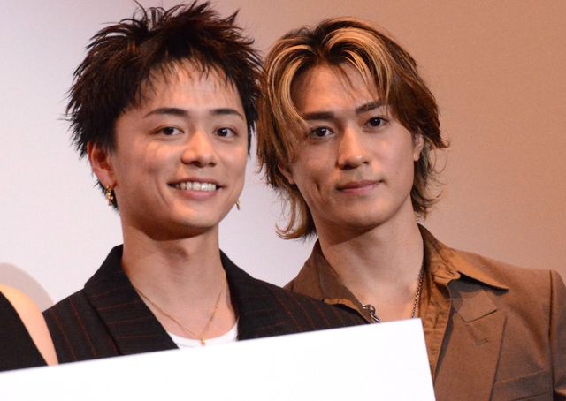 主題歌担当の BALLISTIK BOYZ も駆けつける！『サラリーマン金太郎【暁】編』公開記念舞台あいさつ（9枚目）