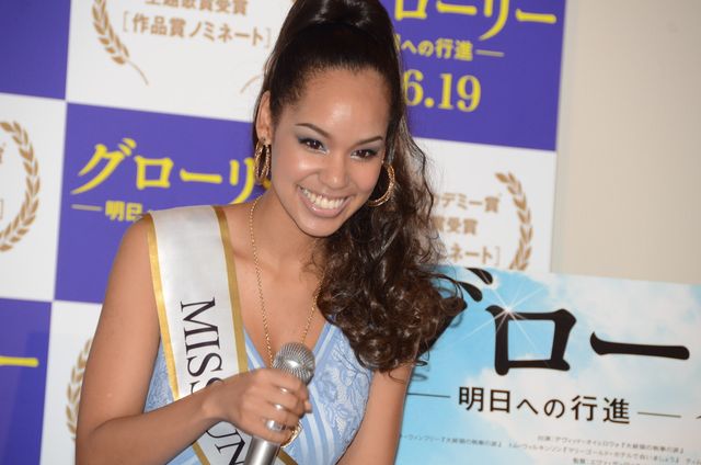 ミス・ユニバース日本代表の美貌！『グローリー／明日（あす）への行進』スペシャルトークショーフォトギャラリー：フォトギャラリー