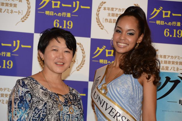 ミス・ユニバース日本代表の美貌！『グローリー／明日（あす）への行進』スペシャルトークショーフォトギャラリー（10枚目）