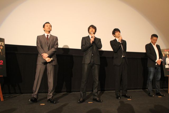 山田裕貴、青木玄徳らが札束を手に！『闇金ドッグス2』初日舞台あいさつギャラリー（7枚目）