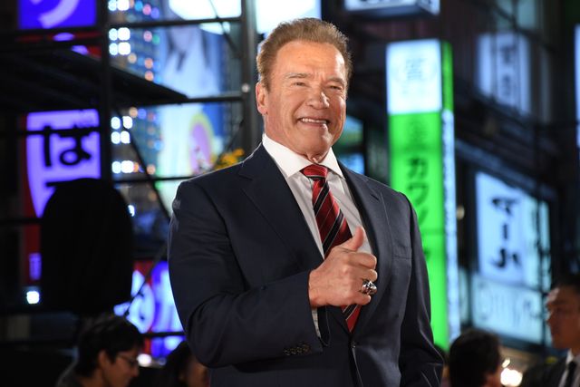 シュワちゃん、スマホカバーは『コマンドー』！：フォトギャラリー