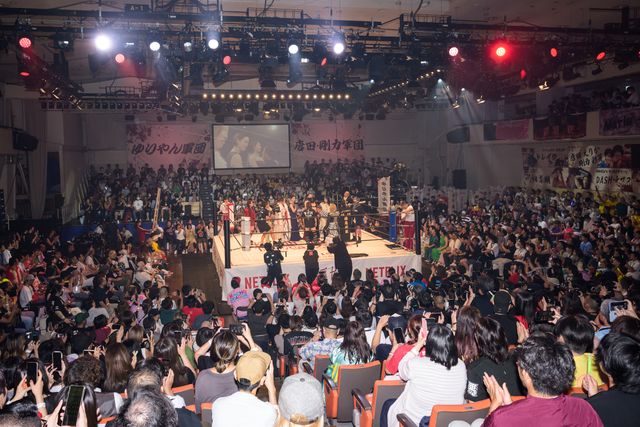 ゆりやん＆唐田えりか、バッチバチ！「極悪女王」イベント【ハイライト】（4枚目）