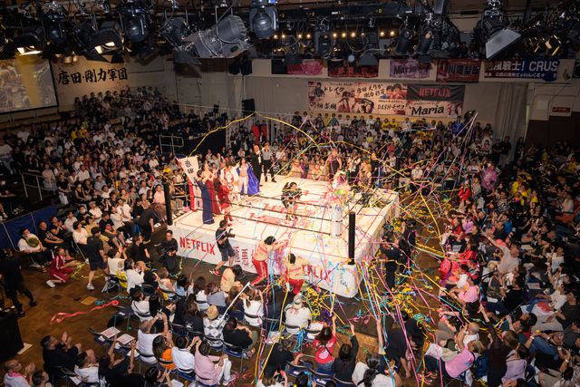 ゆりやん＆唐田えりか、バッチバチ！「極悪女王」イベント【ハイライト】（7枚目）