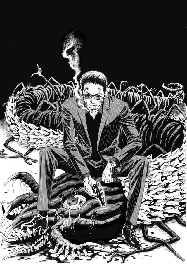 『孤狼の血 LEVEL2』漫画家コラボイラスト第3弾（3枚目）