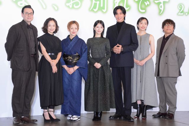 目黒蓮＆浜辺美波ら登壇！映画『ほどなく、お別れです』完成報告会：フォトギャラリー