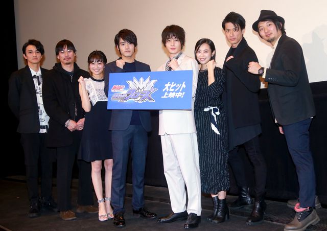 仮面ライダービルド・犬飼貴丈、万丈＆エボルトに嫉妬していた！『ビルド NEW WORLD 仮面ライダークローズ』上映記念舞台あいさつ（11枚目）