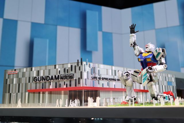 「GUNDAM NEXT FUTURE PAVILION」イメージパース＆ジオラマ（2枚目）