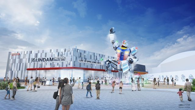 「GUNDAM NEXT FUTURE PAVILION」イメージパース＆ジオラマ（5枚目）